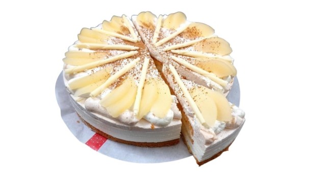 Peren Bavaroise taart