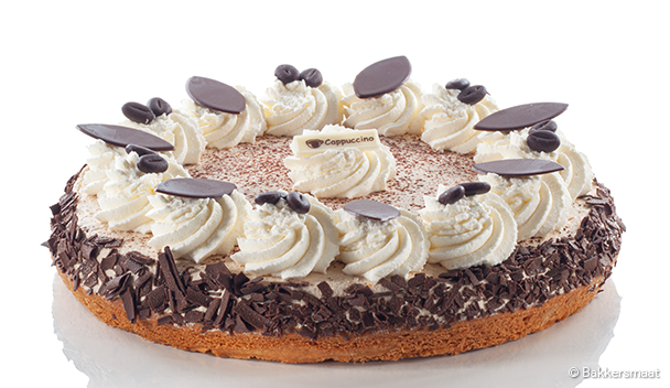Cappuccino vlaai afbeelding